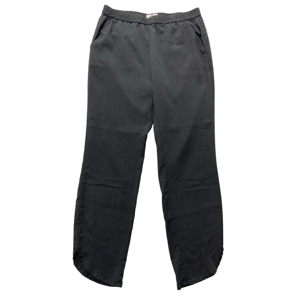 Marine Layer Jogger Pants Mens Small Black Elastic Waist Straight Leg Casual
